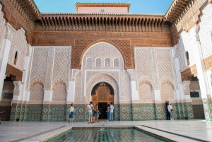 Marrakech: Ben Youssef, hemmelig hage og guidet tur i medinaen