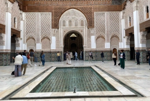 Marrakech: Ben Youssef, hemmelig hage og guidet tur i medinaen