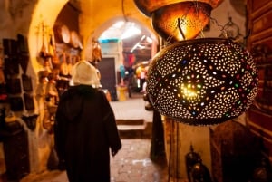 Marrakech: Ben Youssef, hemlig trädgård och Souks Walking Tour
