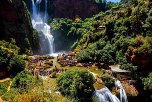 From Marrakech: Ouzoud Waterfalls Boat Trip And Guided Hike