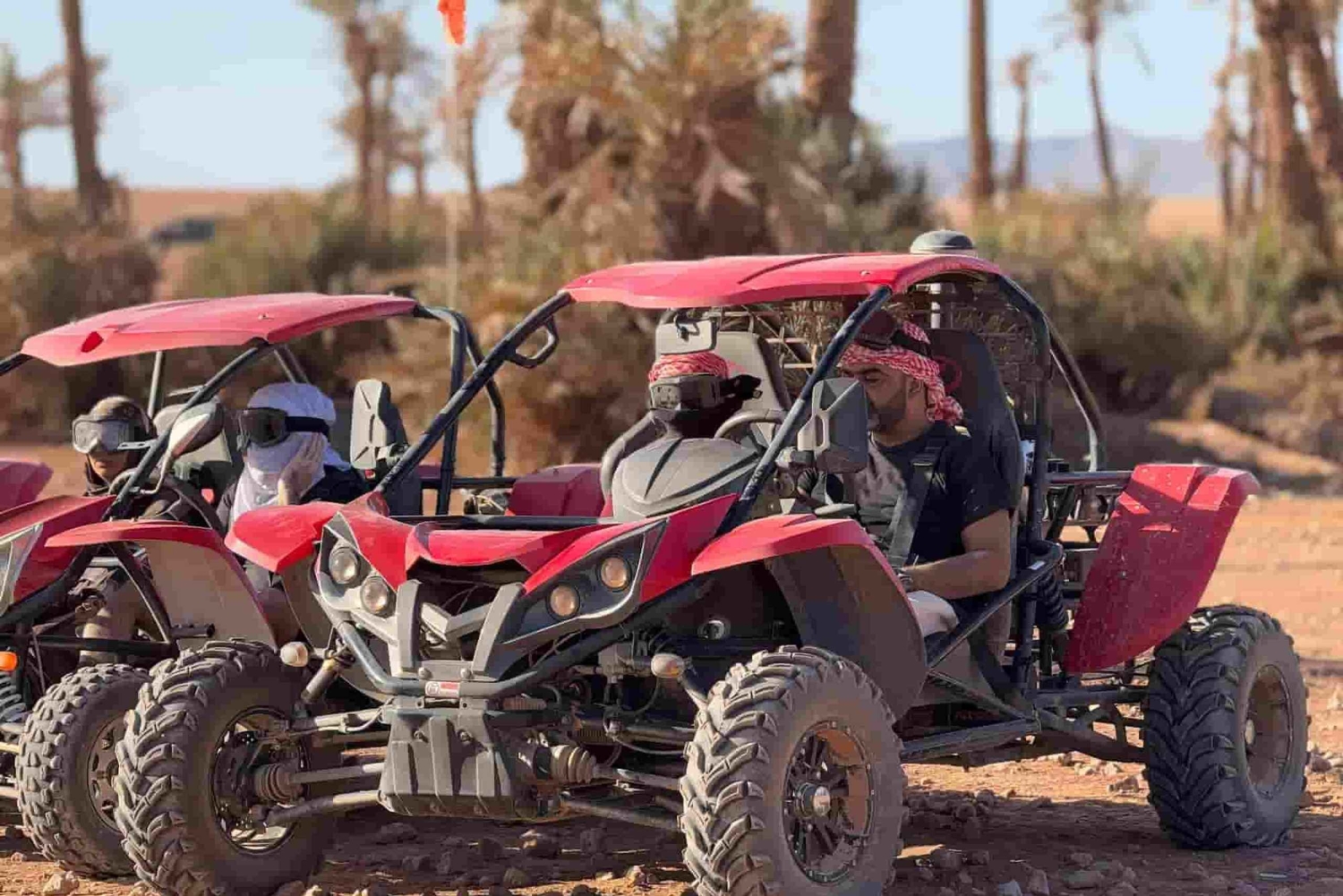 Marrakesz: przygoda z buggy i przerwa na herbatę w strefie Rmila