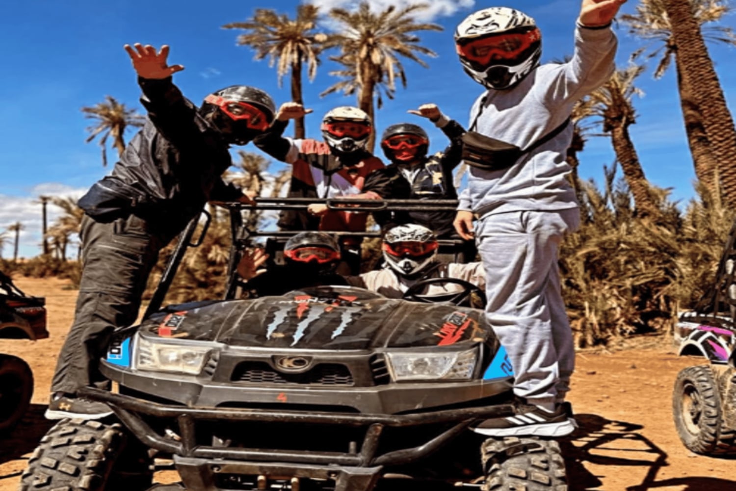 Marrakech: experiência de buggy em Palmeraie com embarque no hotel
