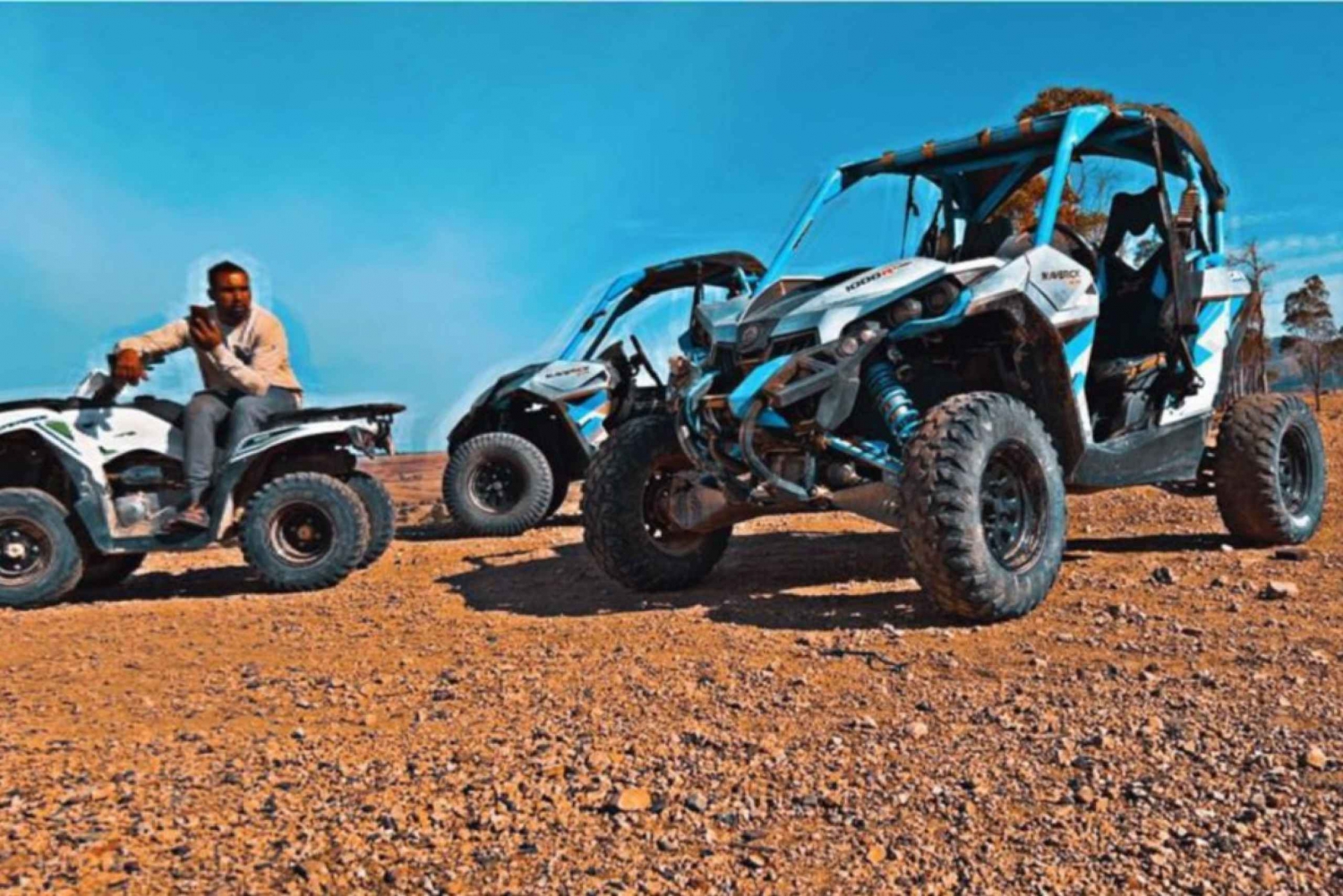 Marrakech : Buggy ride & desert tours in Agafay Desert