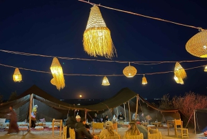 Marrakech: Agafay Desert Dinner Show, Camel Ride, 1-hr Buggy