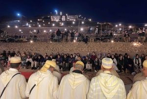 Marrakech: kamelritt och middagsshow i Agafay-öknen, solnedgång