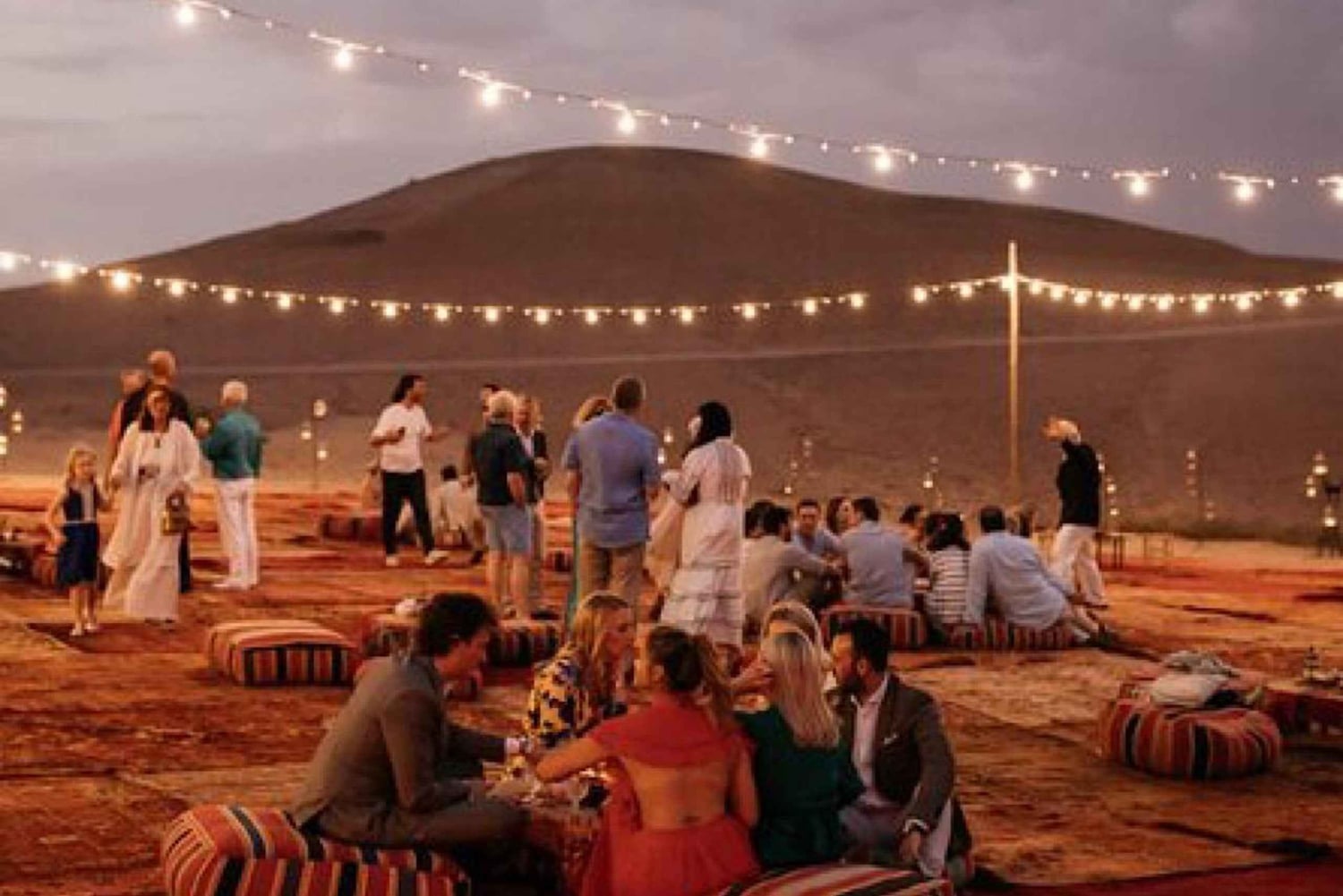 Marrakech: Camel Ride & Dinner with Sunset in Agafay Desert