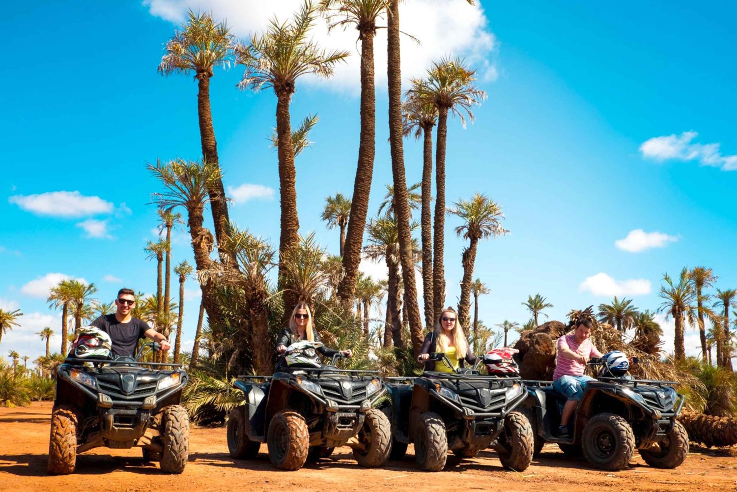 Marrakech : Kameliratsastus, Quad Bike Palmeraien alueella ja kuljetus