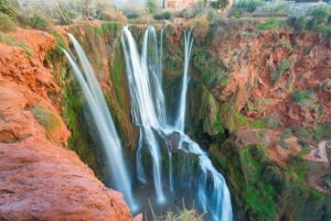Marrakech : Ouzoud vattenfall & guidad tur & båtresa