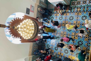 Marrakech: Dar El Bacha, Ben Youssef Madrasa och Medina-tur