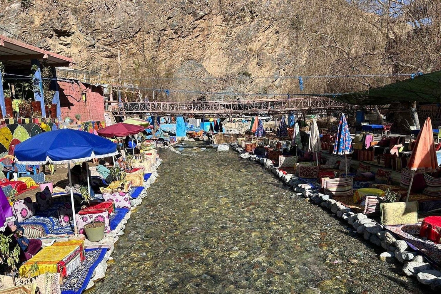 Marrakech: Dagstur til Atlasbjergene Ourika-vandfaldet