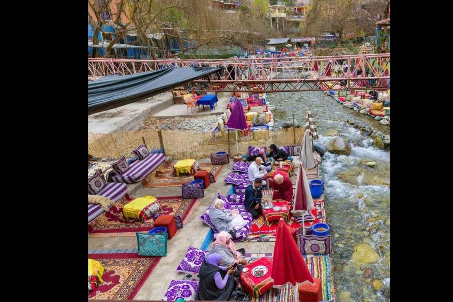 Marrakech : day trip to Ourika valley lunch + guid walk