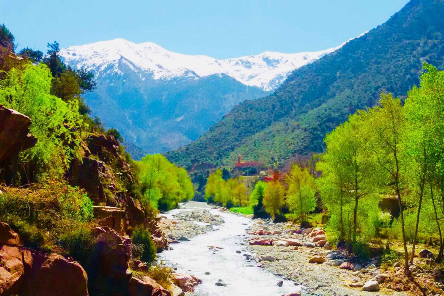 Marrakech : day trip to Ourika valley lunch + guid walk