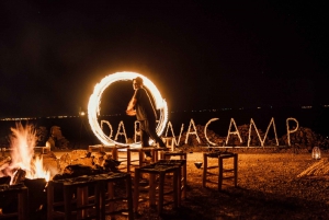 From Marrakech: Dinner in Agafay Desert with Sunset & show