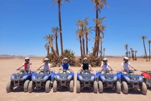 Marrakesz: Wycieczka quadem po pustyni i gaju palmowym z herbatą