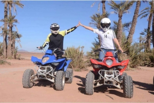 Marrakech: Desert and Palmeraie Quad Bike Tour with Transfer