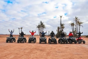 Marrakesh: quadtour door woestijn en palmbos