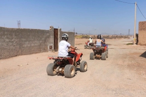 Marrakech: Rundtur med fyrhjuling genom palmlundar och öken