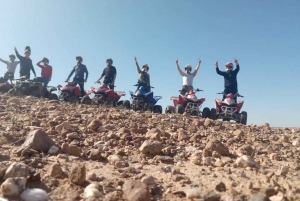 Marrakech: Desert Quad Bike Tour with Tea & Optional Dinner