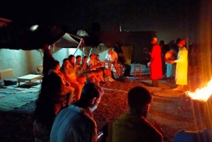 Depuis Marrakech : quad dans le désert, thé et dîner