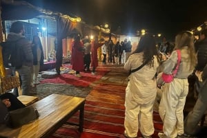 Marrakech: Ökenquadcykeltur med te och valfri middag
