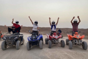 Marrakech: Ørken-tur på firhjuling med te og valgfri middag