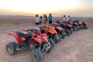 Marrakech: Ørken-tur på firhjuling med te og valgfri middag