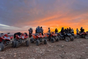 Marrakech: Ørken-tur på firhjuling med te og valgfri middag