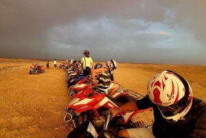 Marrakech: Ørken-tur på firhjuling med te og valgfri middag