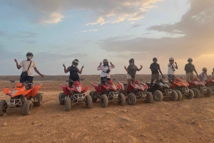 Marrakech: Ørken-tur på firhjuling med te og valgfri middag