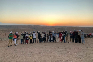 Marrakech: Ørken-tur på firhjuling med te og valgfri middag