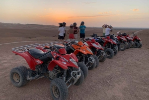 Marrakech: Ørken-tur på firhjuling med te og valgfri middag
