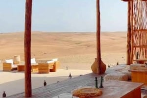 Marrakech: Diner en Quad fiets Woestijn Agafay Sterren & show