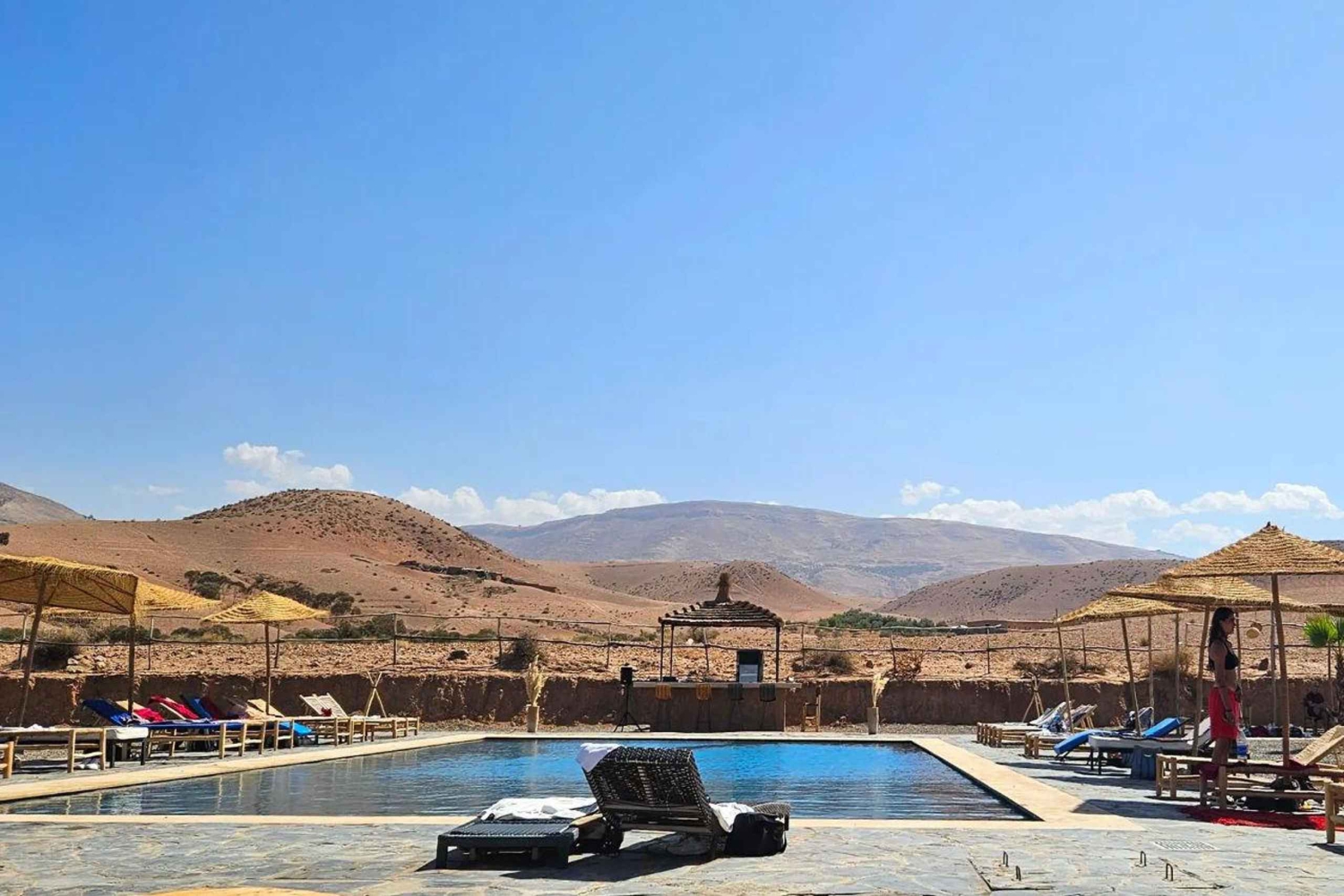 Marrakech: Dinner in Agafay Desert, Fire show & Camel Ride