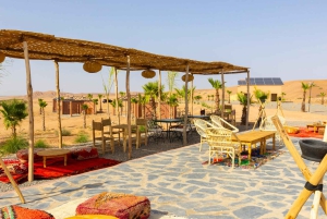 Marrakech: Dinner in Agafay Desert, Fire show & Camel Ride