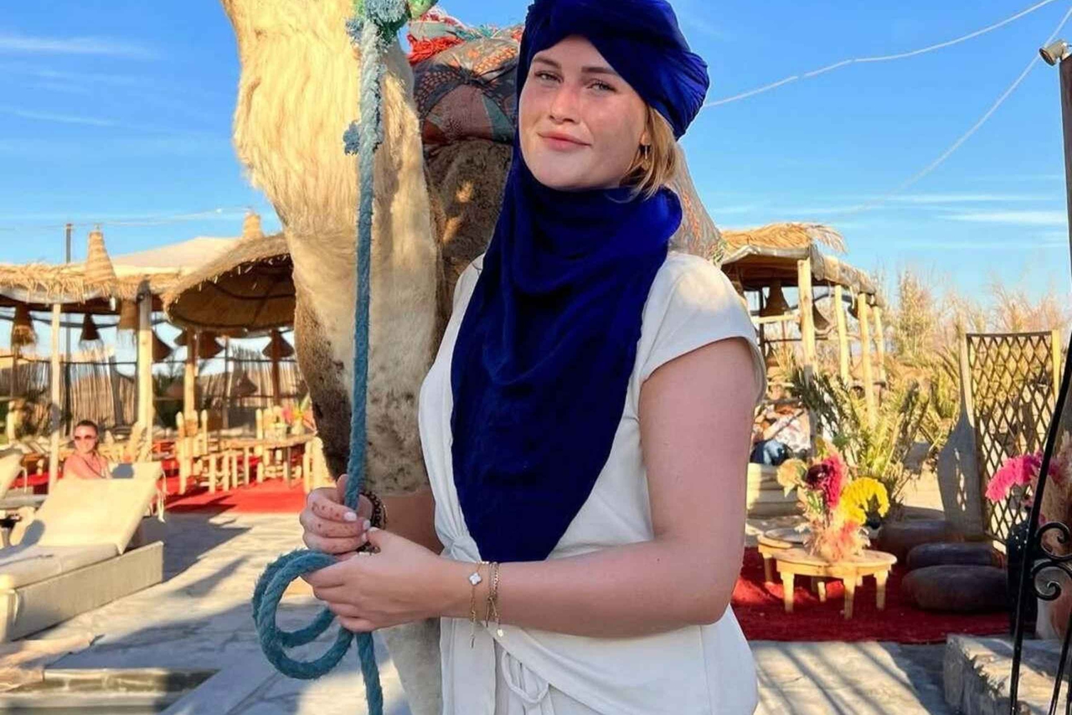 Marrakech: Middag i Agfay-öknen, kamelridning och eldshow