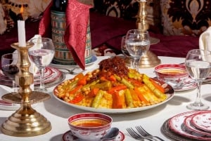 Marrakech: Middagsshow på Dar Essalam Restaurant