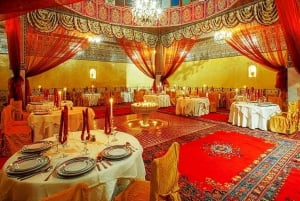Marrakech: Dinnershow in restaurant Dar Essalam