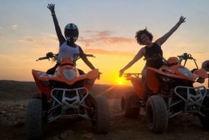 Marrakech: Dinner show with quad bike & sunset