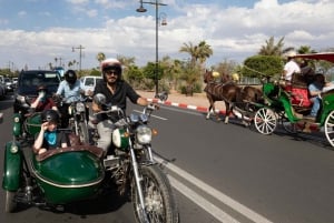 Marrakech - 1h30 Paseo en sidecar - Fuera de los caminos trillados