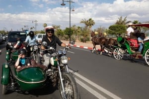 Marrakech - 1h30 Passeio de sidecar - Fora do caminho comum