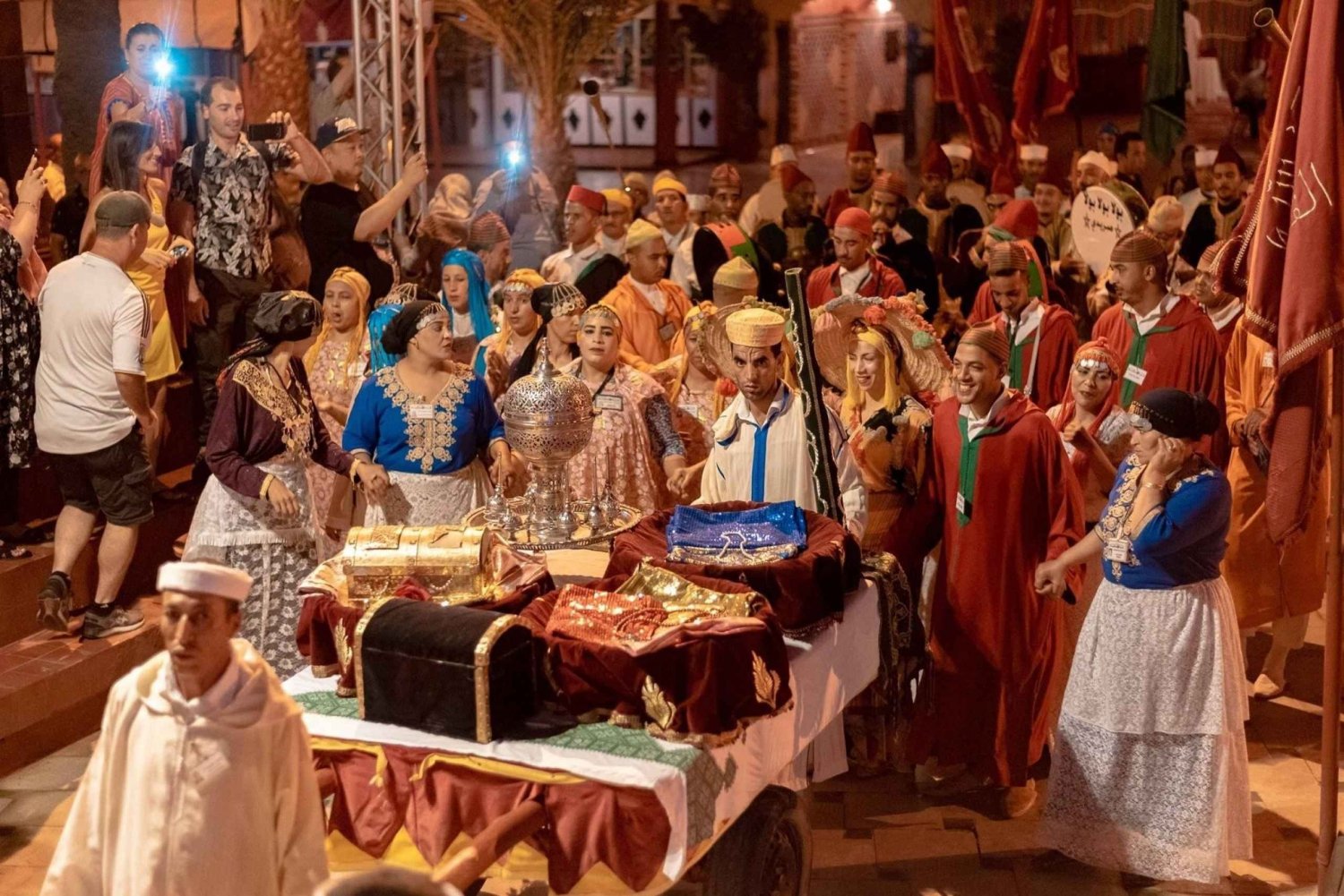 Serata a Marrakech: Cena e spettacolo di cavalieri presso Chez Ali