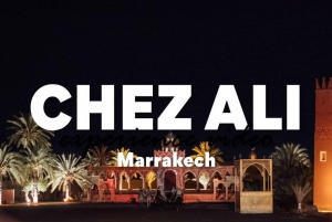 Marrakech Abend: Abendessen und Reitershow im Chez Ali