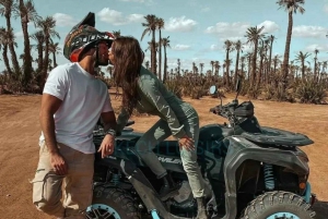 Marrakech: 2h quad excursion to the palm grove and jibilets