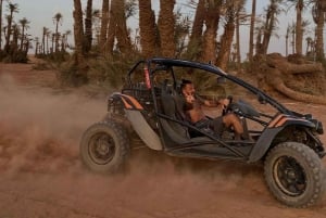 Marrakech : Ride buggy in the desert of the palm grove