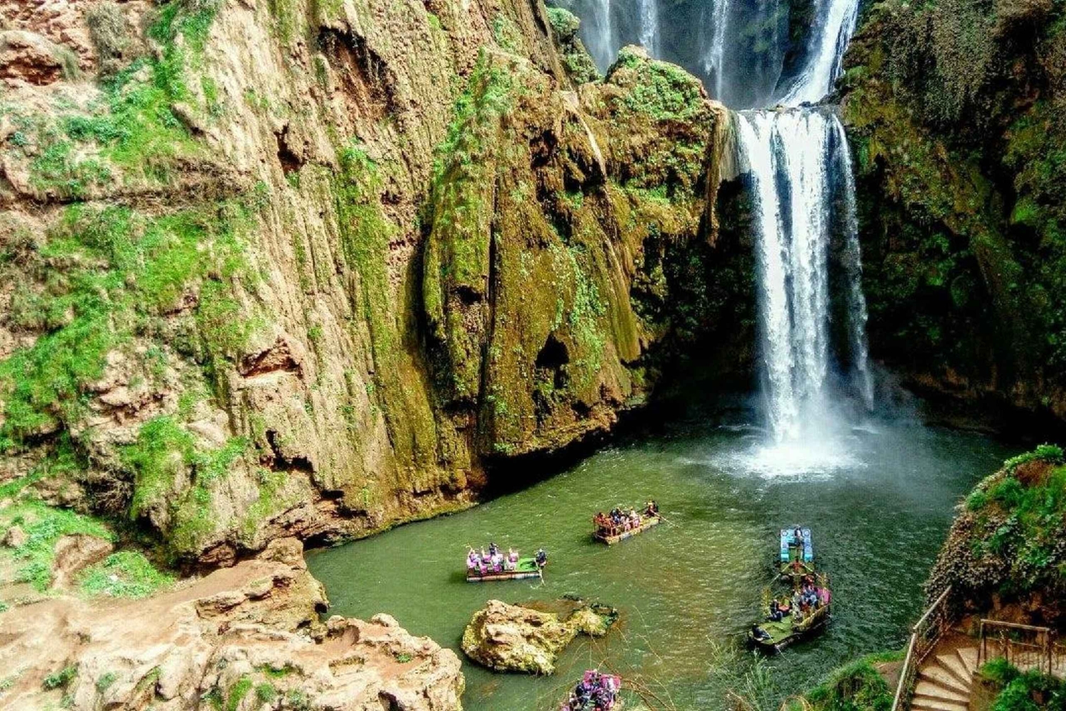 Marrakech: excursie ouzoud waterval