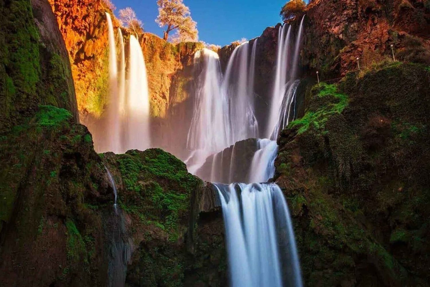 Marrakech: excursie ouzoud waterval