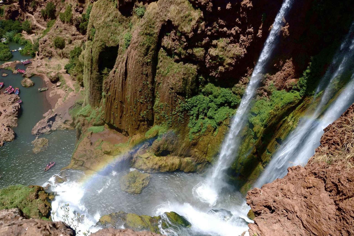 Marrakech: excursie ouzoud waterval