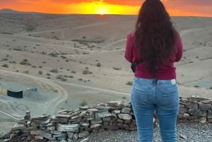 Marrakech:Explora el Desierto Agafay Camello&Quad con Cena&Espectáculo