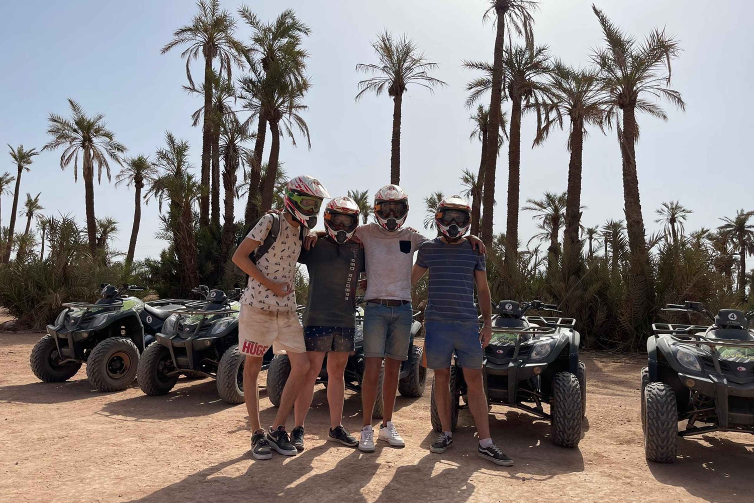 Marraquexe, explora o deserto de palmeiras em moto-quatro