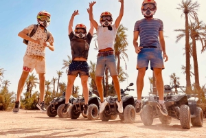 Marraquexe, explora o deserto de palmeiras em moto-quatro